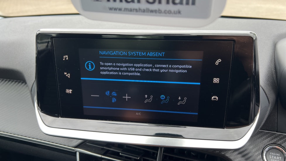 Peugeot 208 2020 - 2022 Head Unit Sat Navigation Touch Screen Digitzer Display Media Unit Repair Service Yorkshire