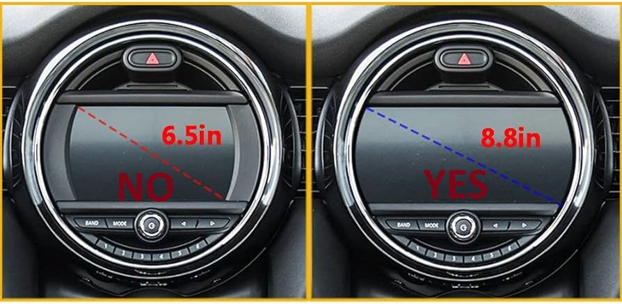 Mini Hatch 2013-2018 Head Unit Nav Media Lcd Screen Display CID 8.8" Postal Repair Service