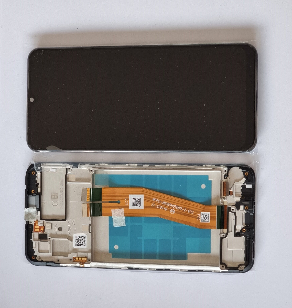 Samsung Galaxy A03 A035 Non EU Lcd Touch Screen Display Complete Original Genuine Black Replacement