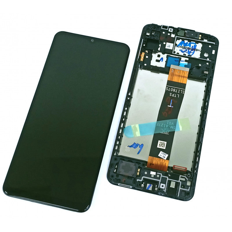 Samsung Galaxy A12 Nacho A127 Lcd Touch Screen Display Complete Original Genuine Black Replacement
