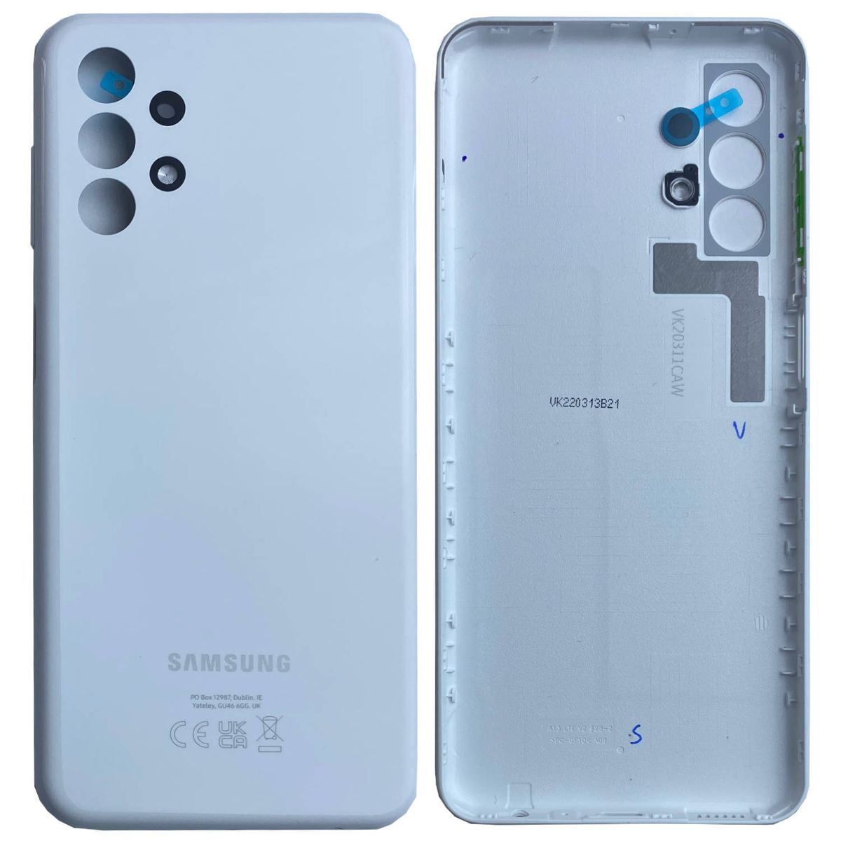 Samsung Galaxy A13 A135 Battery Cover Back Housing Fascia 100% Original Genuine From Samsung UK White