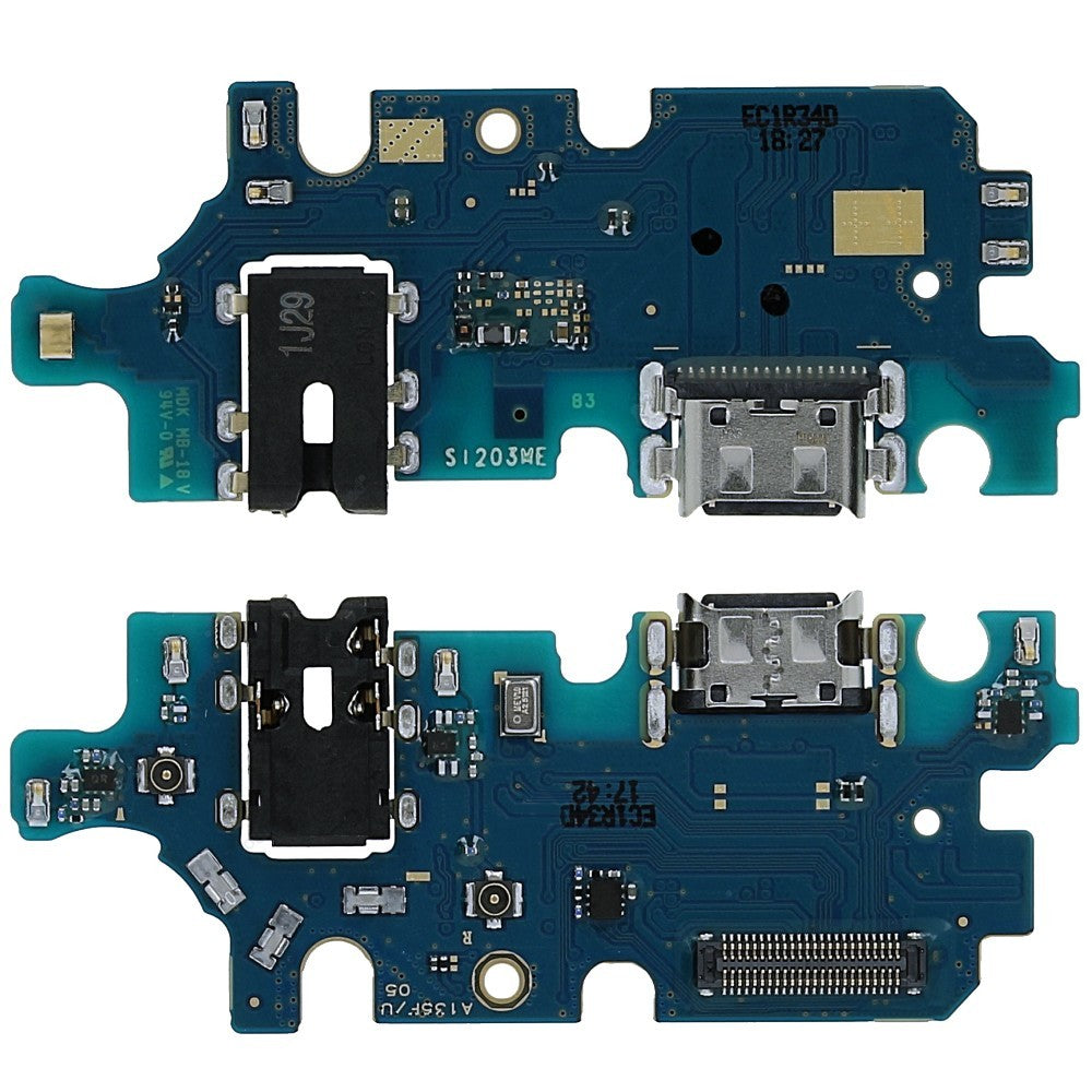 Samsung Galaxy A13 SM-A135 Charging Port Cable Headphone Jack Flex Microphone Usb Original Genuine Replacement