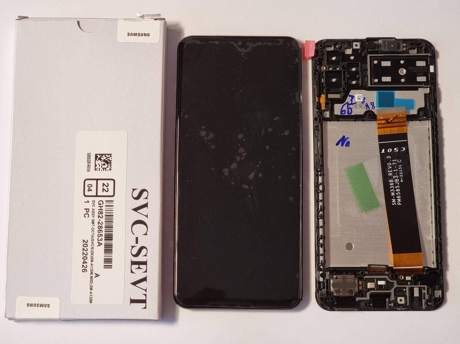 Samsung Galaxy A13 A135 Lcd Touch Screen Display Complete Original Genuine CSOT FLEX VERSION