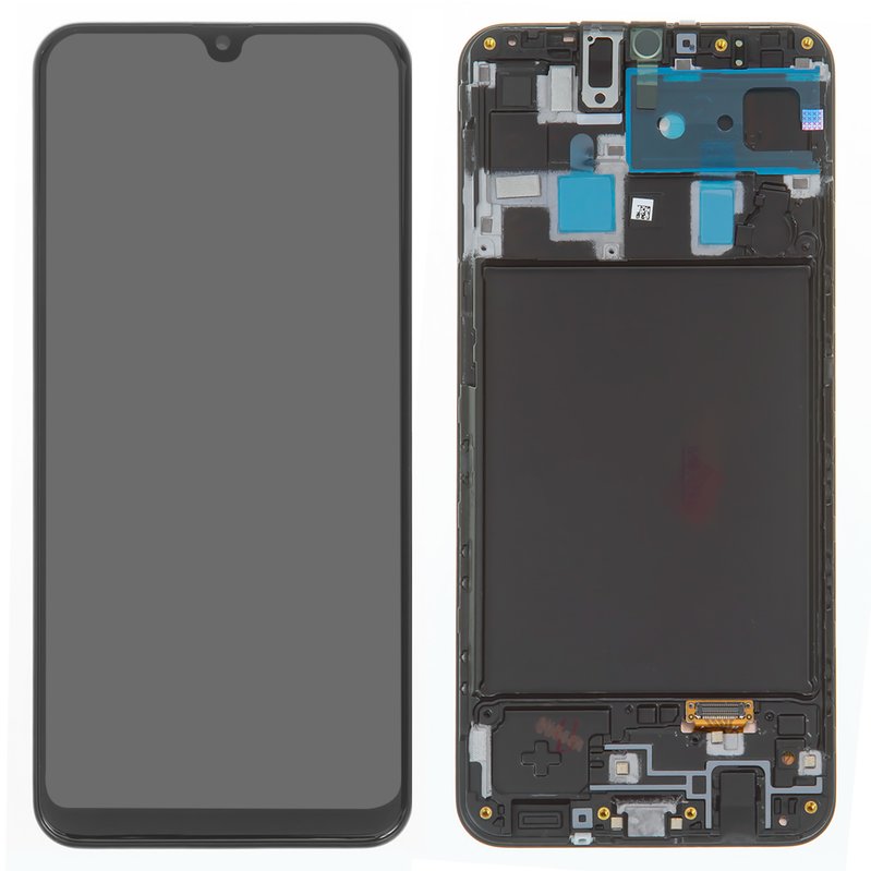Samsung Galaxy A20 A205 SM-A205F Lcd Touch Screen Display Complete Original Genuine Black Replacement