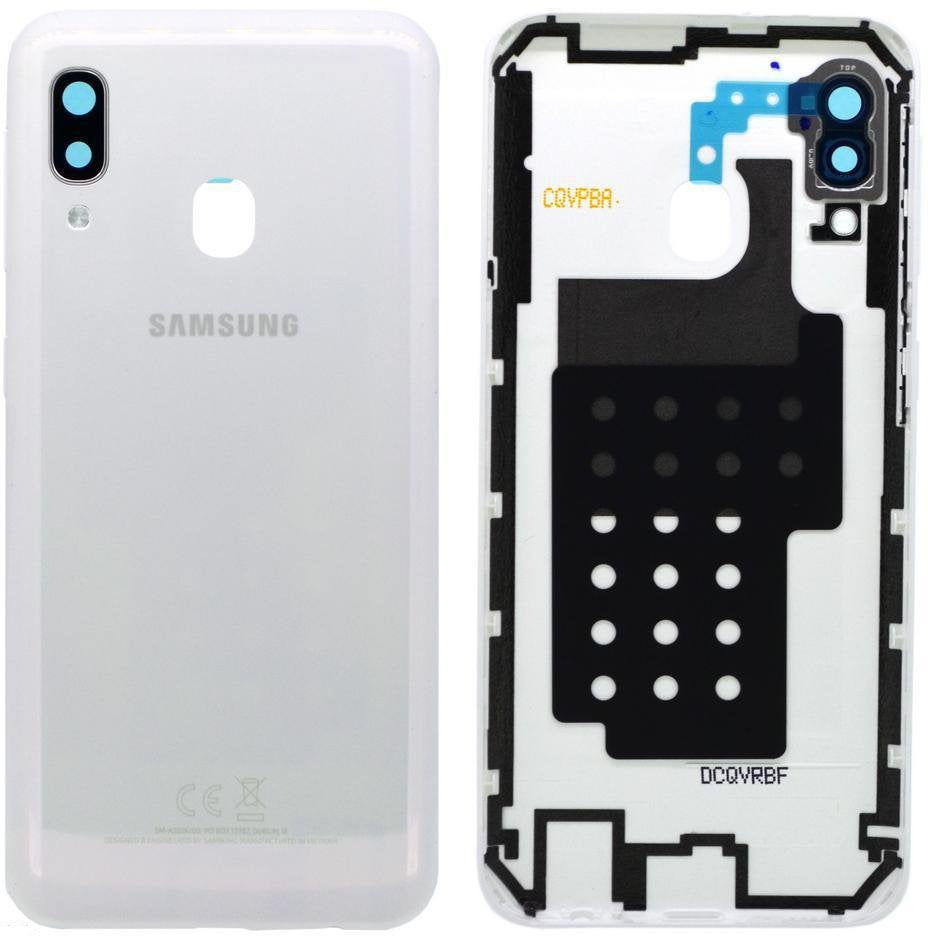 Samsung Galaxy A20e A202F Battery Cover Back Housing Fascia 100% Original Genuine From Samsung UK White