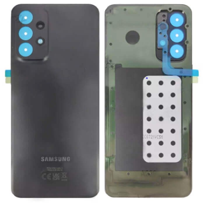 Samsung Galaxy A23 5G SM-A236 Battery Cover Back Housing Fascia 100% Original Genuine Black New Replacement