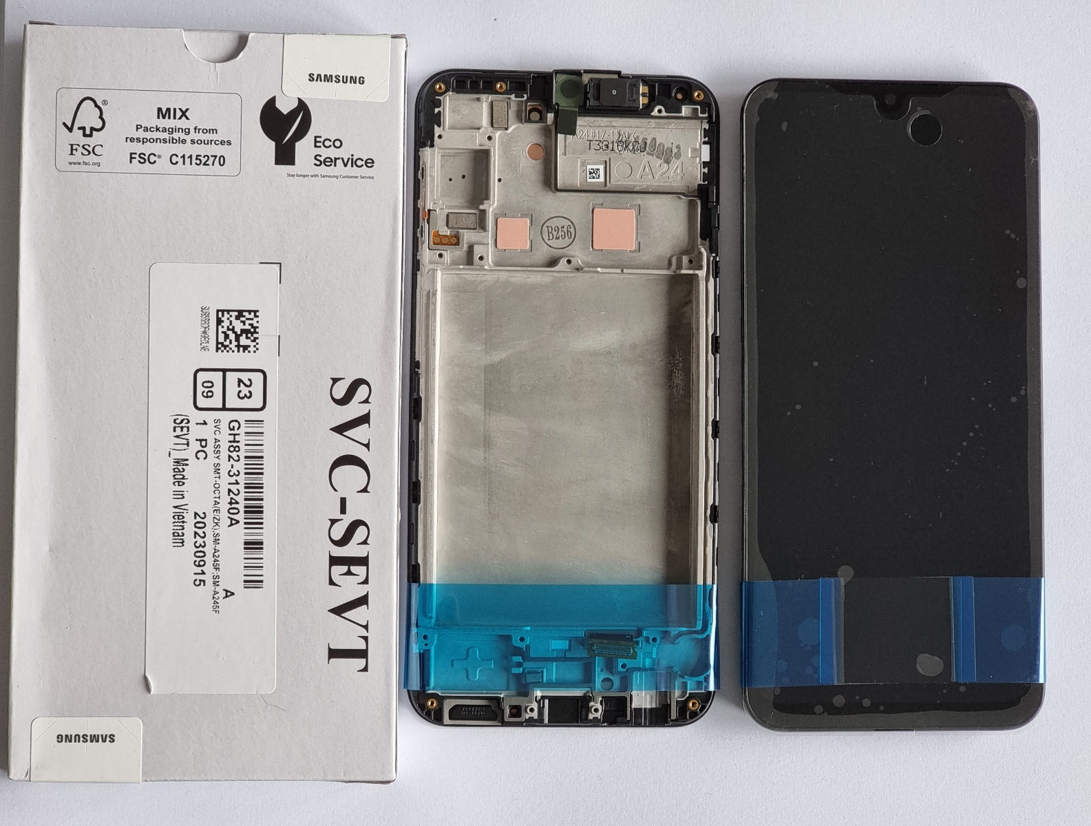 Samsung Galaxy A24 A245 Lcd Touch Screen Display Complete Original Genuine Black Replacement