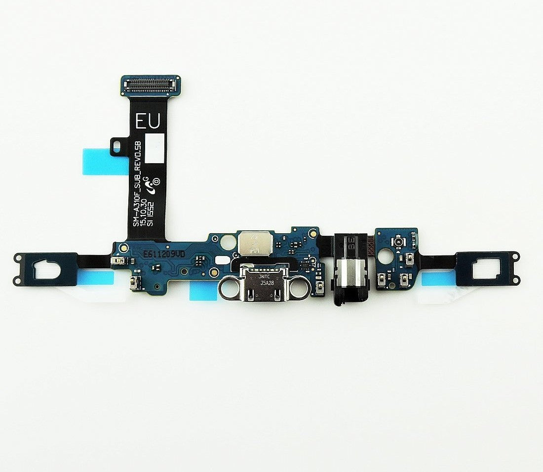 Samsung Galaxy A3 A310 2016 Charging Port Cable Keypad Membrane Flex Microphone Usb Original Genuine Replacement