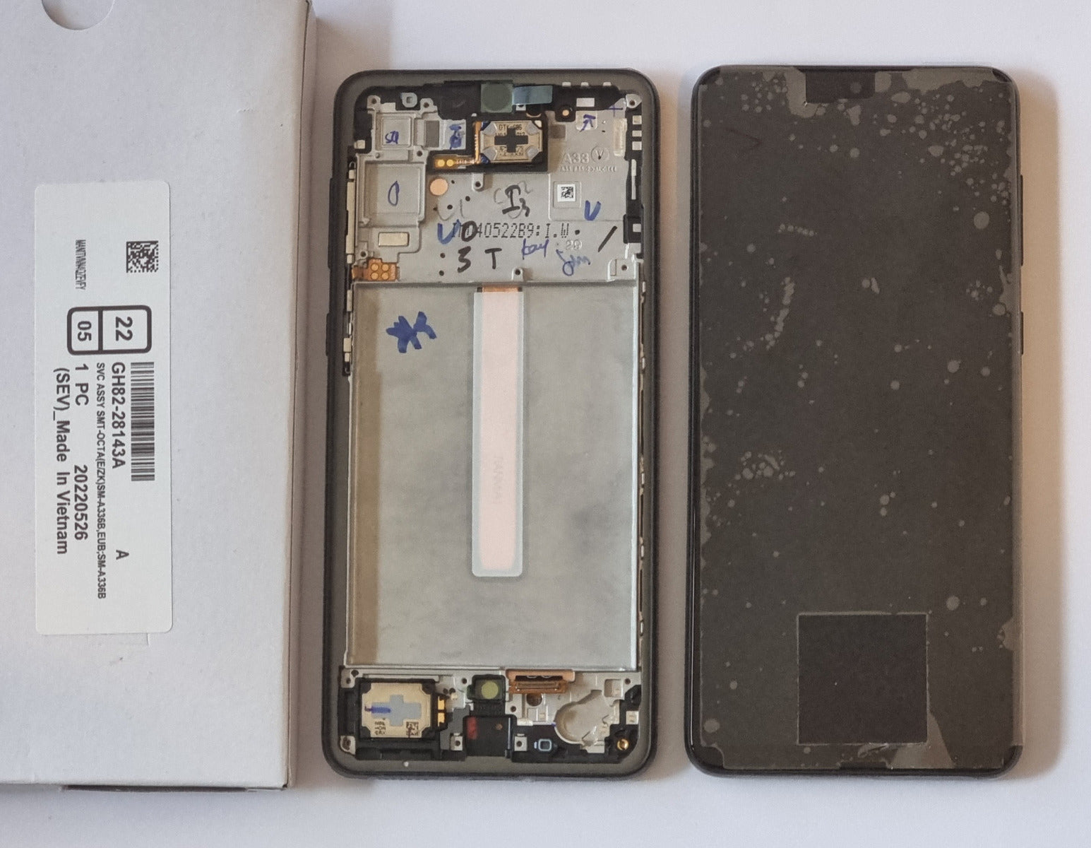 Samsung Galaxy A33 A336 5G Lcd Touch Screen Display Complete Original Genuine Black Replacement