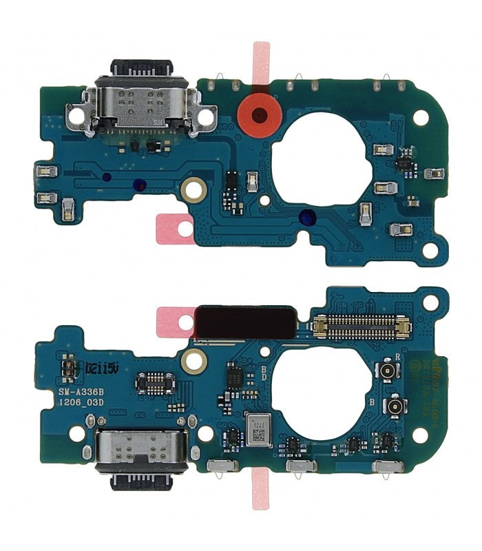 Samsung Galaxy A33 SM-A336 Charging Port Cable Sim Reader Flex Microphone Usb Original Genuine Replacement