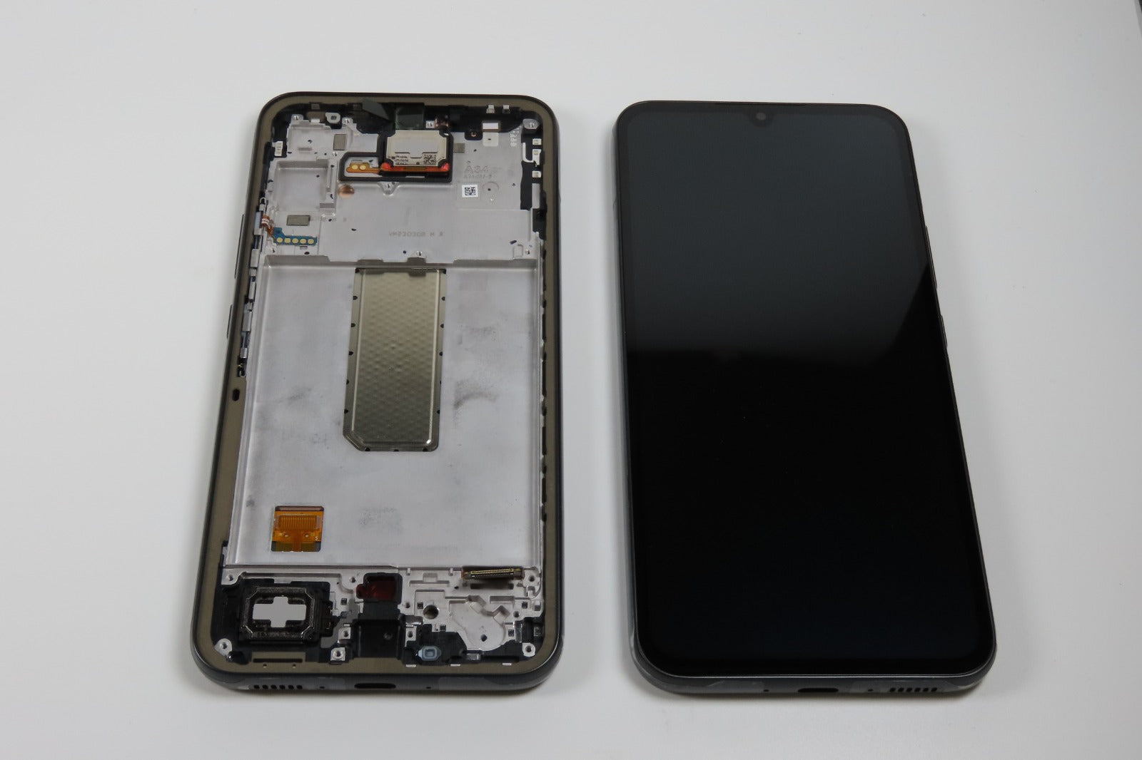 Samsung Galaxy A34 5G A34 Lcd Touch Screen Display Complete Original Genuine Black Replacement
