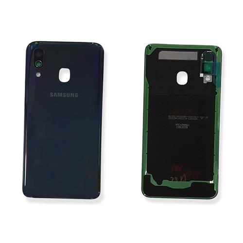 14 DAY Samsung Galaxy A40 A405F Battery Cover Back Housing Fascia 100% Original Genuine Black LIKE NEW