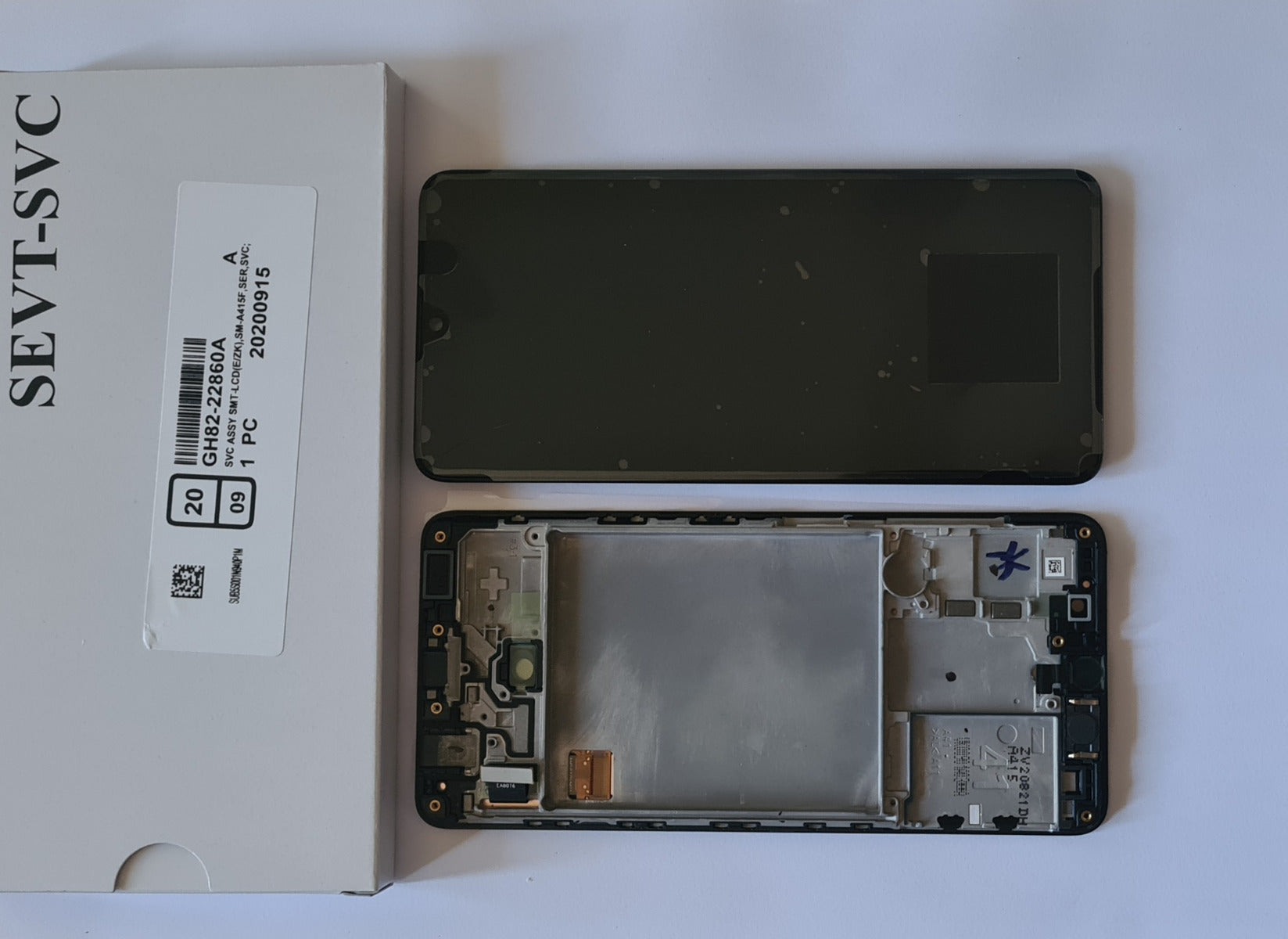 Samsung Galaxy A41 A415 SM-A415F Lcd Touch Screen Display Complete Original Genuine Black Replacement