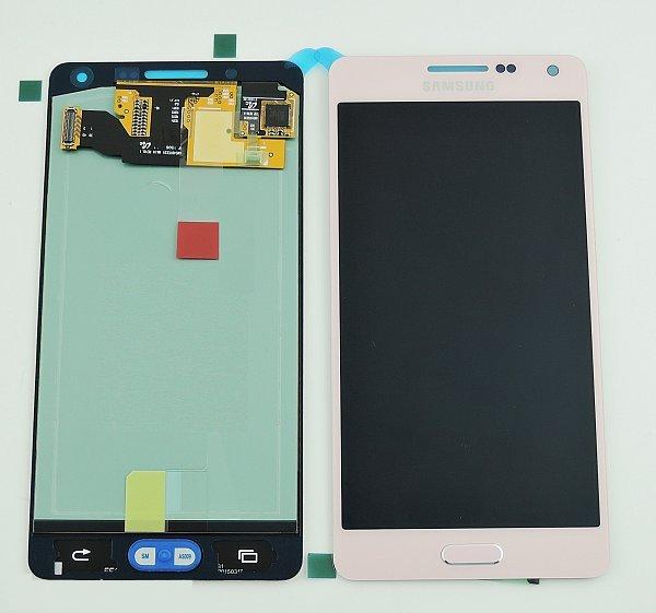 Samsung Galaxy A5 SM-A500 Lcd Touch Screen Display Complete Original Genuine Pink Replacement
