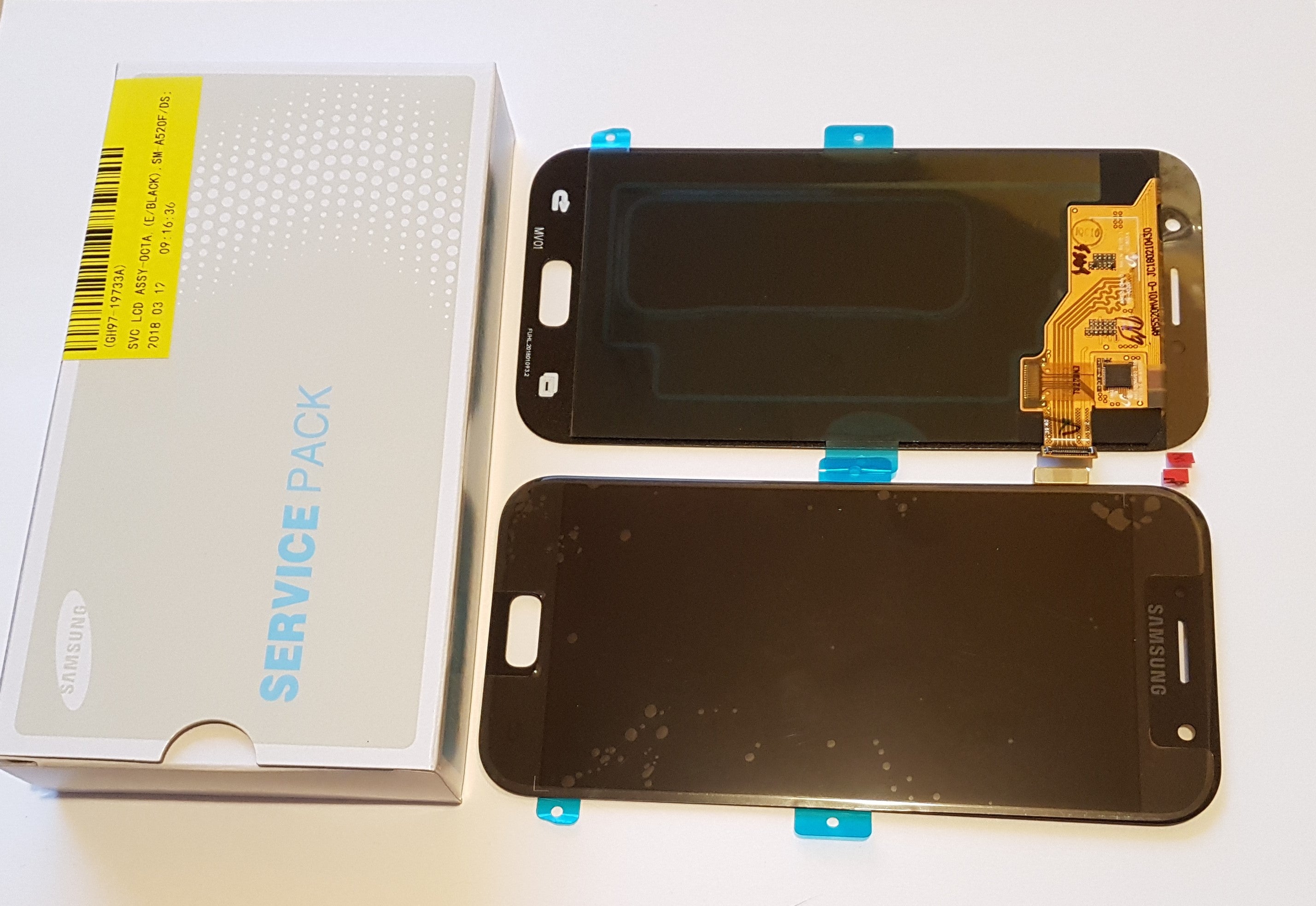 Samsung Galaxy A5 2017 SM-A520F Lcd Touch Screen Display Complete Original Genuine Black Replacement