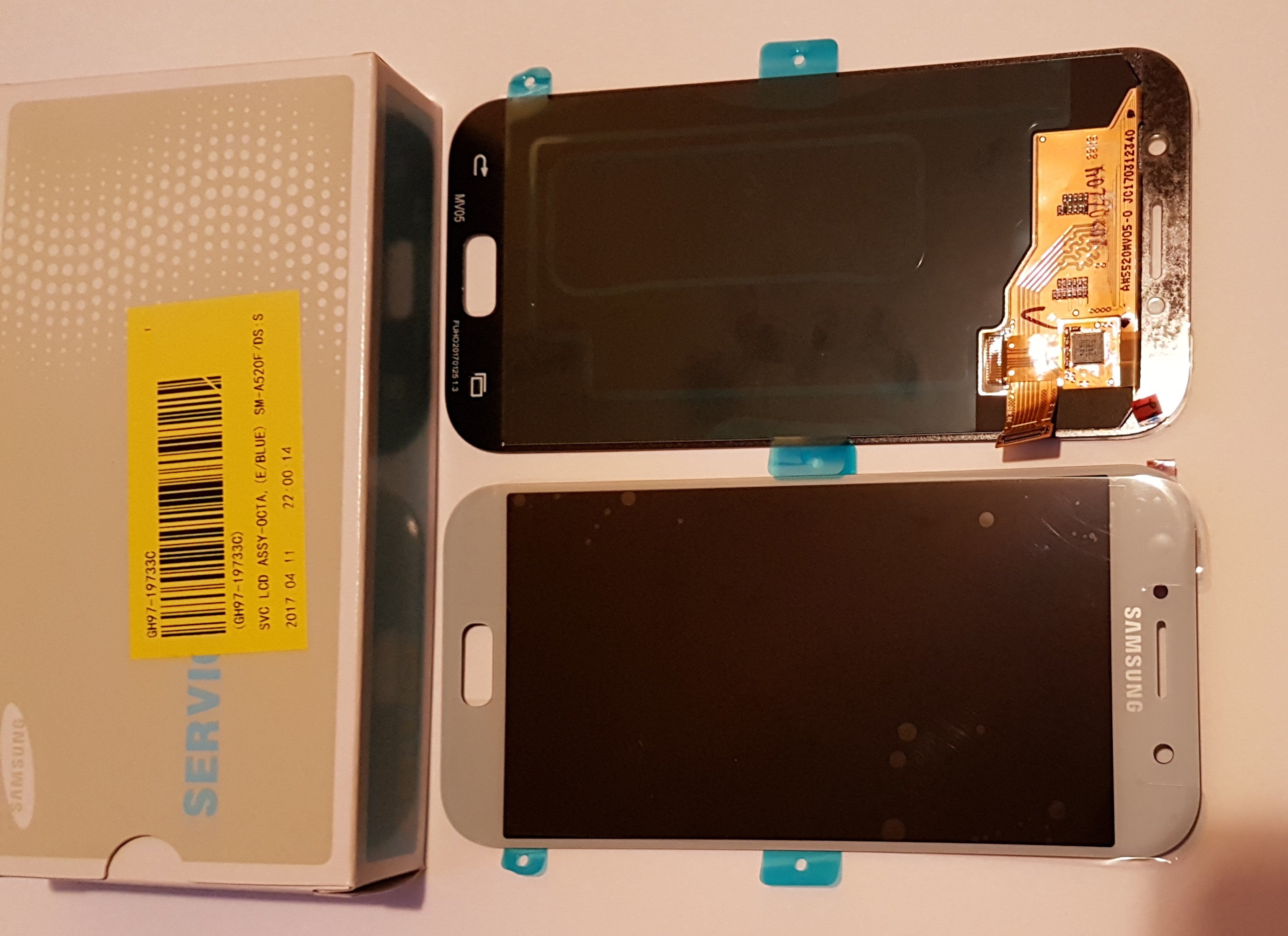 Samsung Galaxy A5 2017 SM-A520F Lcd Touch Screen Display Complete Original Genuine Blue Replacement
