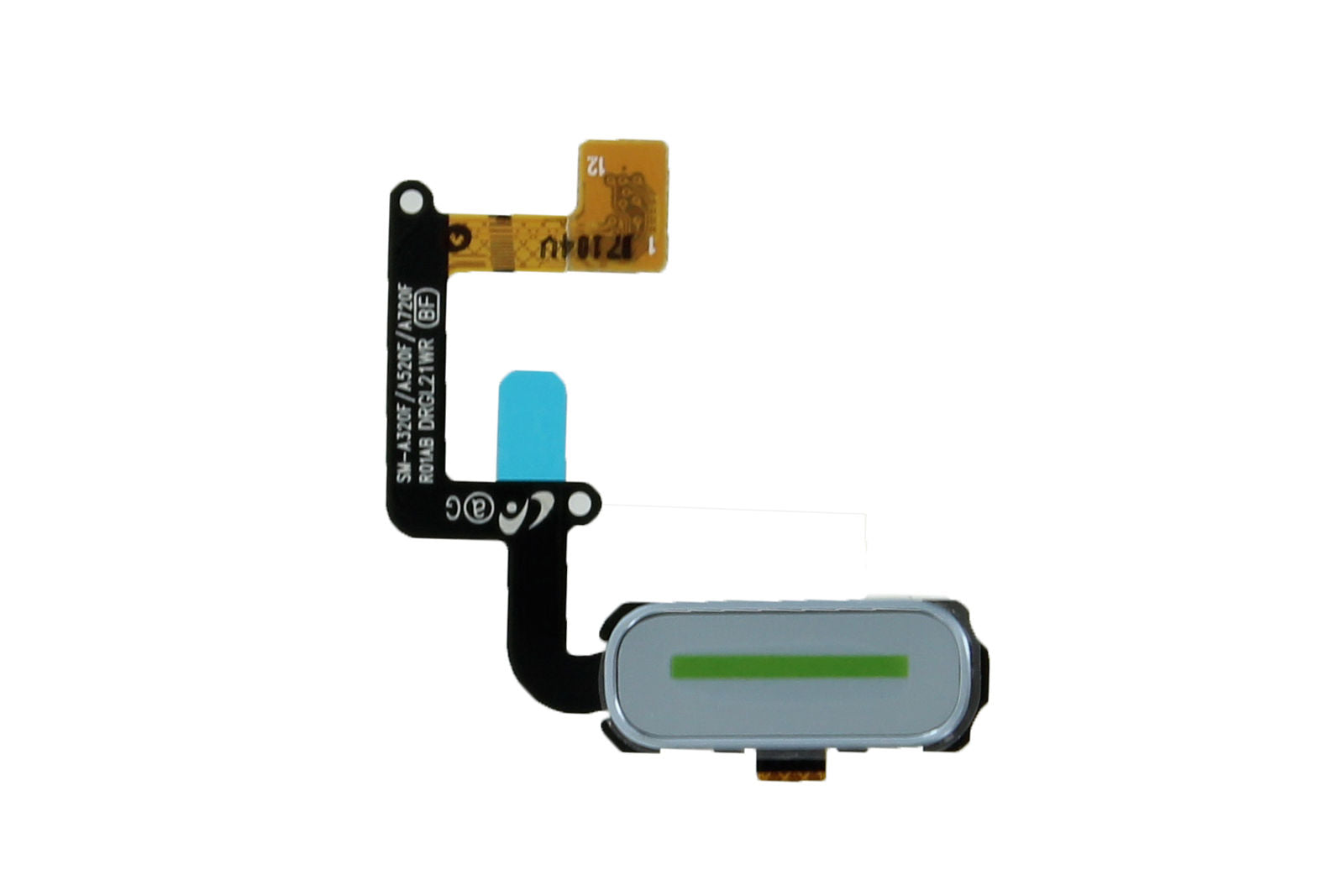 Samsung Galaxy A5 2017 A520F Home Button Switch Flex Ribbon Cable Fingerpint Reader Original Genuine Blue