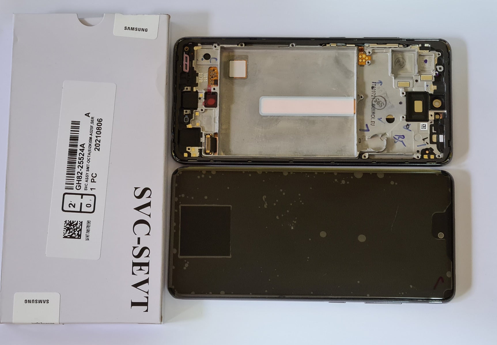 Samsung Galaxy A52 A525 A526 Lcd Touch Screen Display Complete Original Genuine Black Replacement