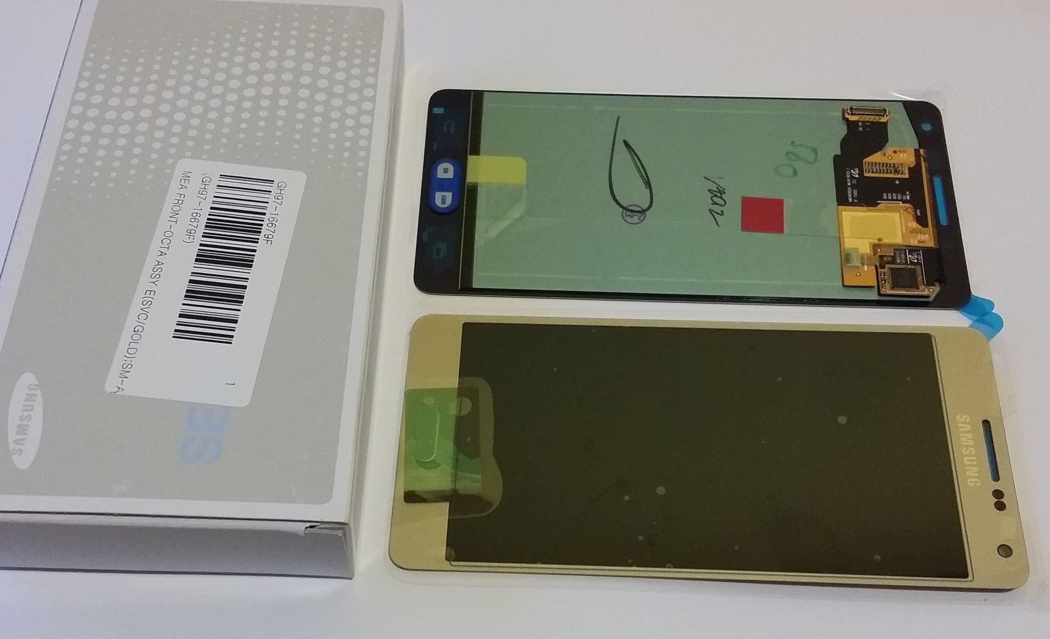 Samsung Galaxy A5 SM-A500 Lcd Touch Screen Display Complete Original Genuine Gold