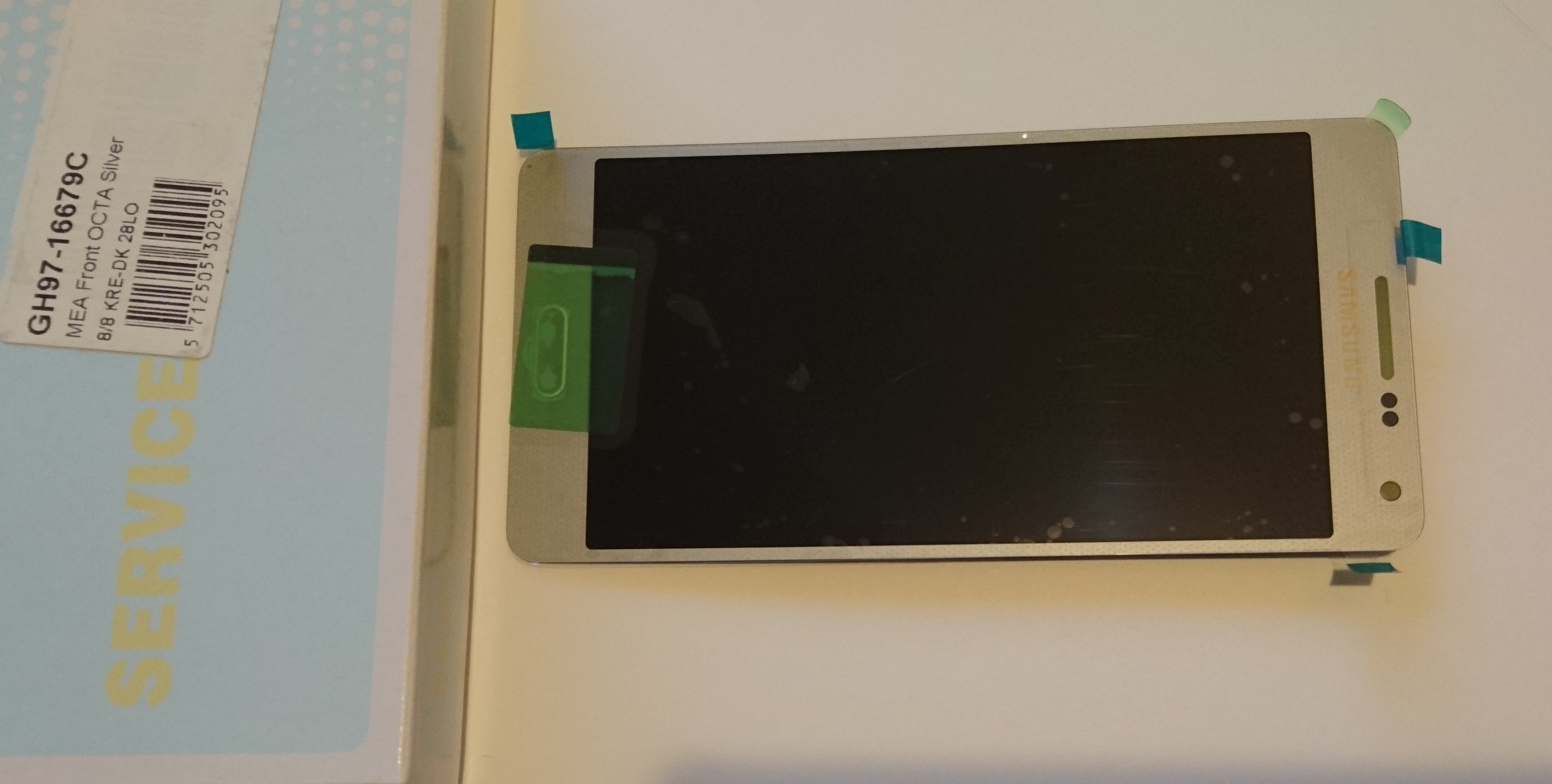 Samsung Galaxy A5 SM-A500 Lcd Touch Screen Display Complete Original Genuine Silver