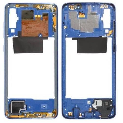 Samsung Galaxy A70 SM-A705F Blue Replacement Chassis Cover Housing Frame Lcd Display Support Original Genuine