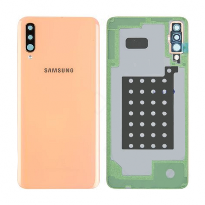 Samsung Galaxy A70 A705F Battery Cover Back Housing Fascia 100% Original Genuine From Samsung UK Coral