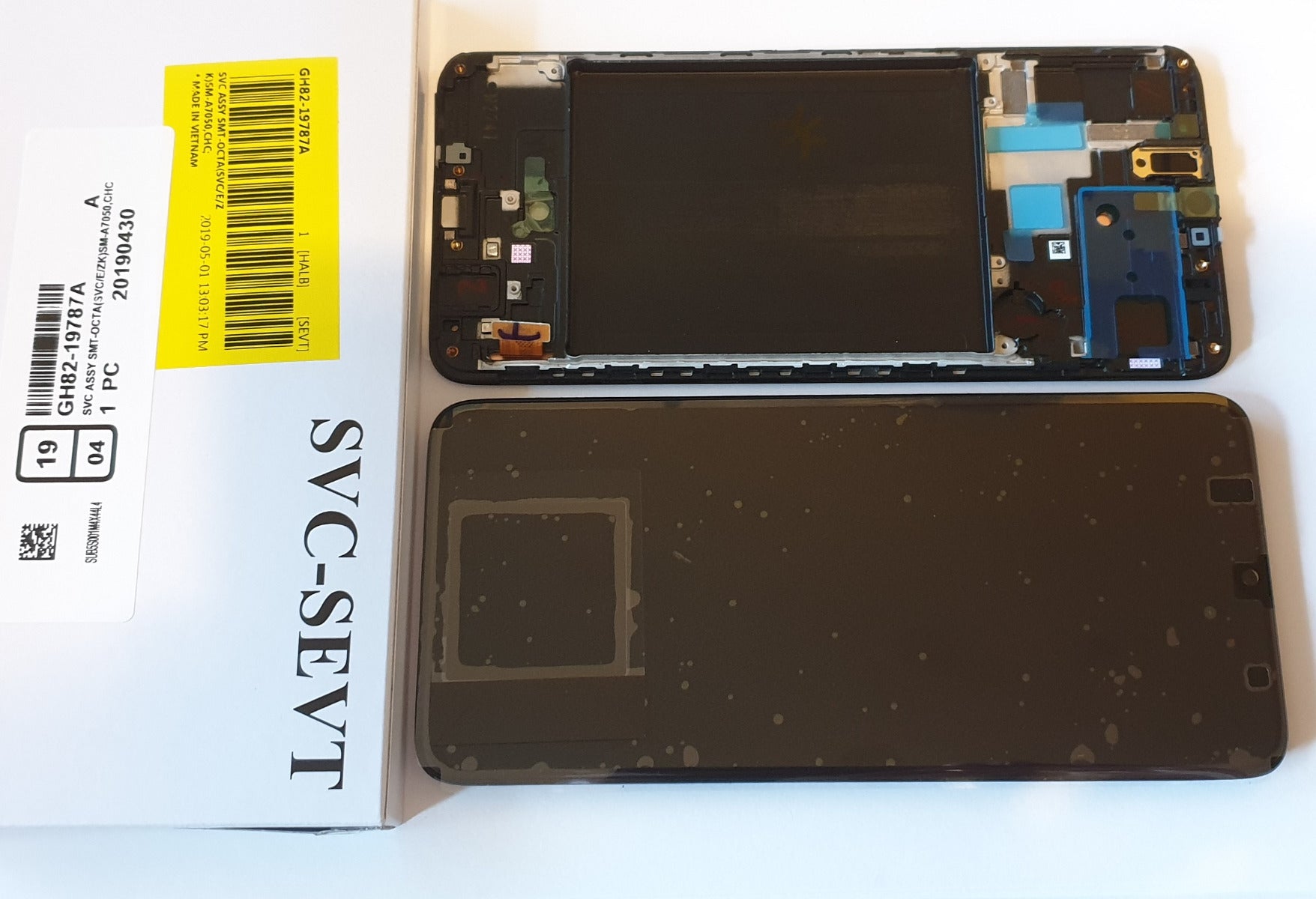 Samsung Galaxy A70 A705 SM-A705F Lcd Touch Screen Display Complete Original Genuine Black Replacement