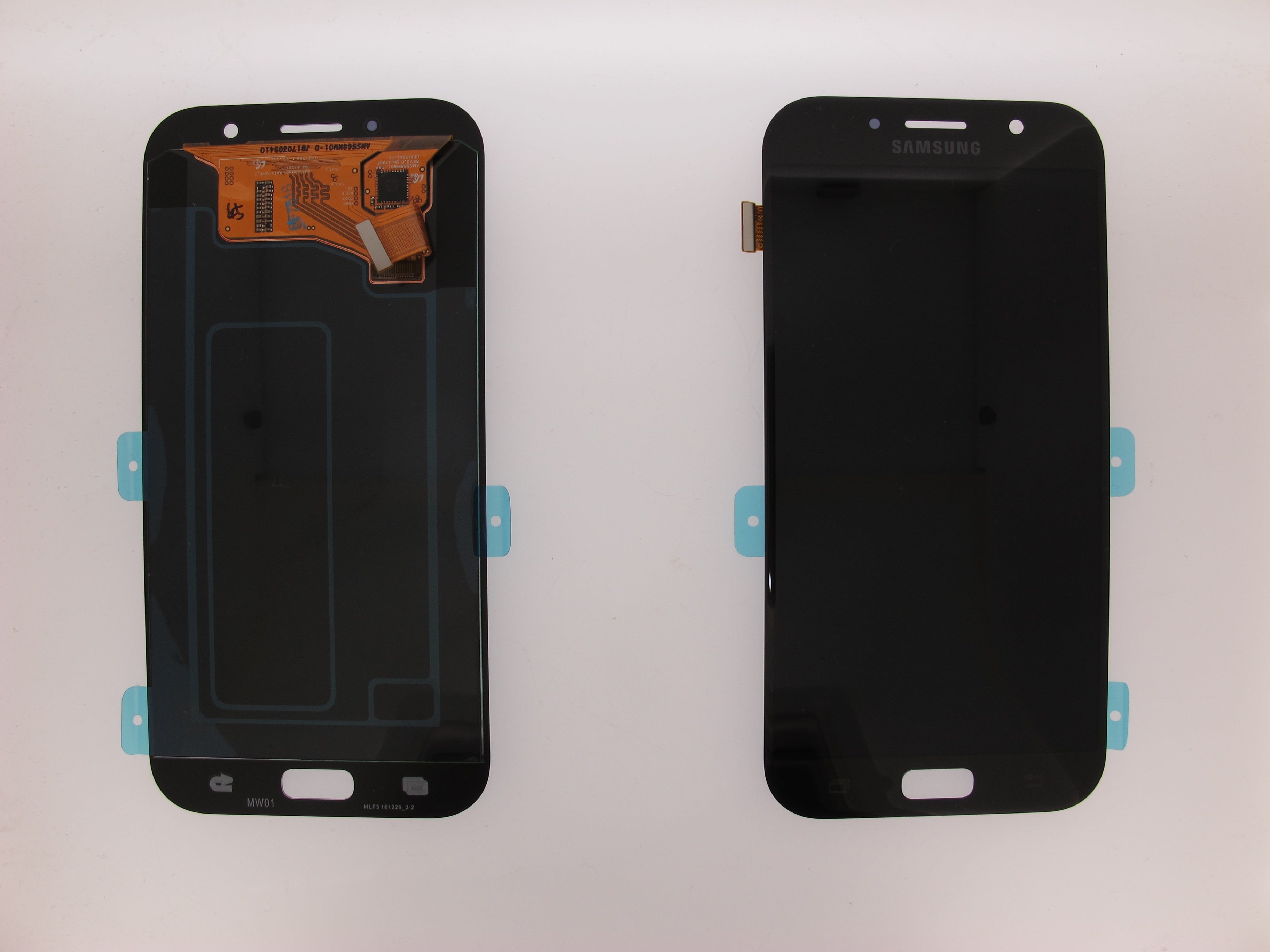 Samsung Galaxy A7 2017 SM-A720 Lcd Touch Screen Display Complete Original Genuine Black Replacement