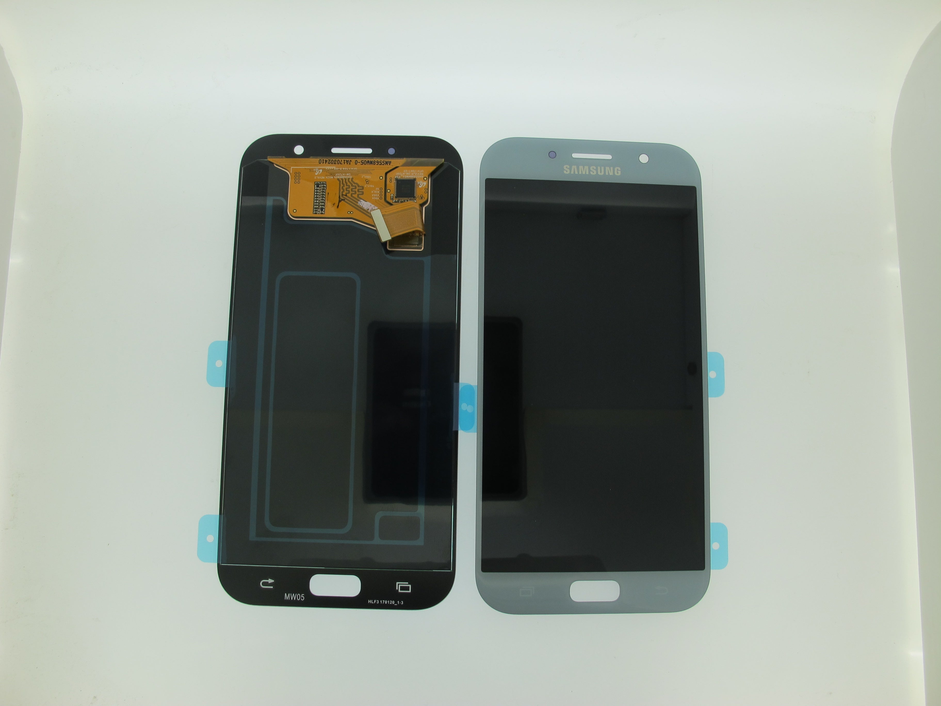 Samsung Galaxy A7 2017 SM-A720 Lcd Touch Screen Display Complete Original Genuine Blue Replacement