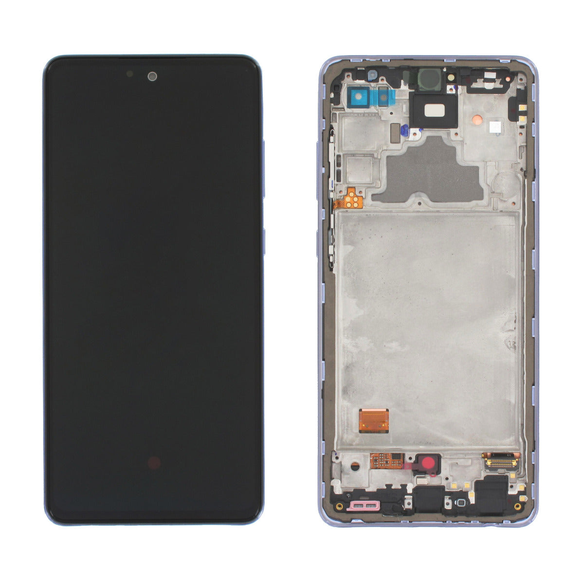 Samsung Galaxy A72 A725 Lcd Touch Screen Display Complete Original Genuine Violet Replacement