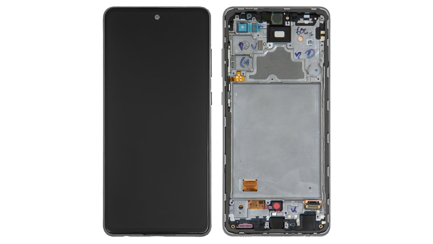Samsung Galaxy A72 A725 Lcd Touch Screen Display Complete Original Genuine Black Replacement
