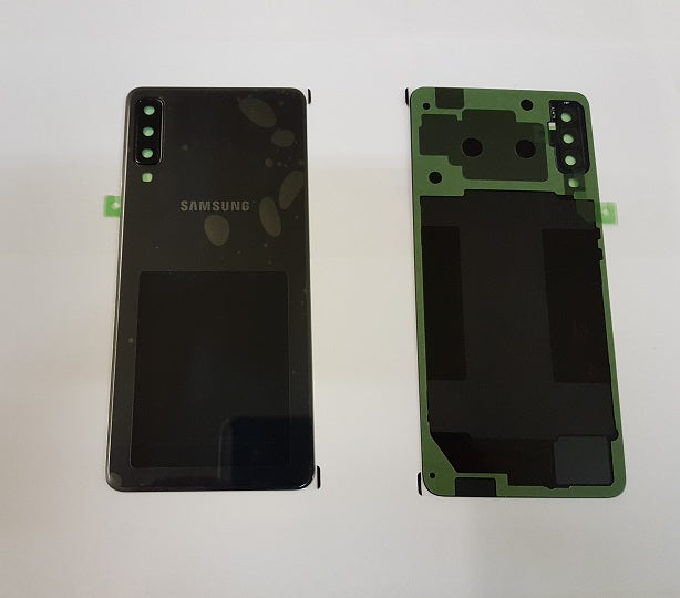 Samsung Galaxy A7 2018 A750 Battery Cover Back Housing Fascia 100% Original Genuine From Samsung UK Black
