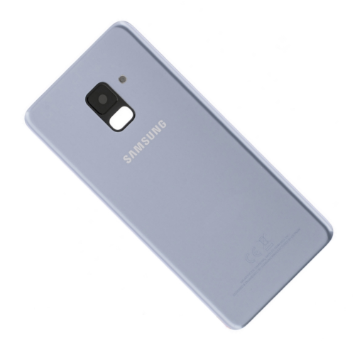 14 DAY Samsung Galaxy A8 A530 Battery Cover Back Fascia 100% Original Genuine + Fingerprint Reader Grey LIKE NEW