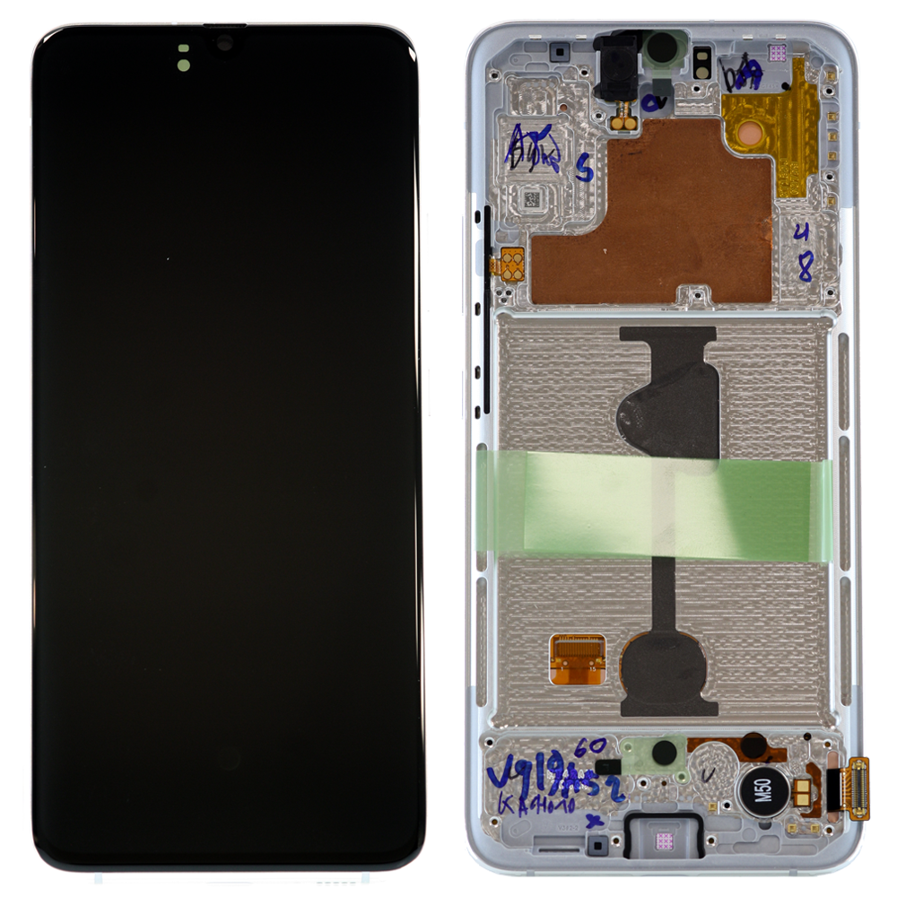 Samsung Galaxy A90 5G SM-A908 Lcd Touch Screen Display Complete Original Genuine White Replacement