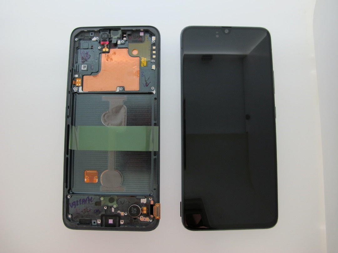 Samsung Galaxy A90 5G SM-A908 Lcd Touch Screen Display Complete Original Genuine Black Replacement