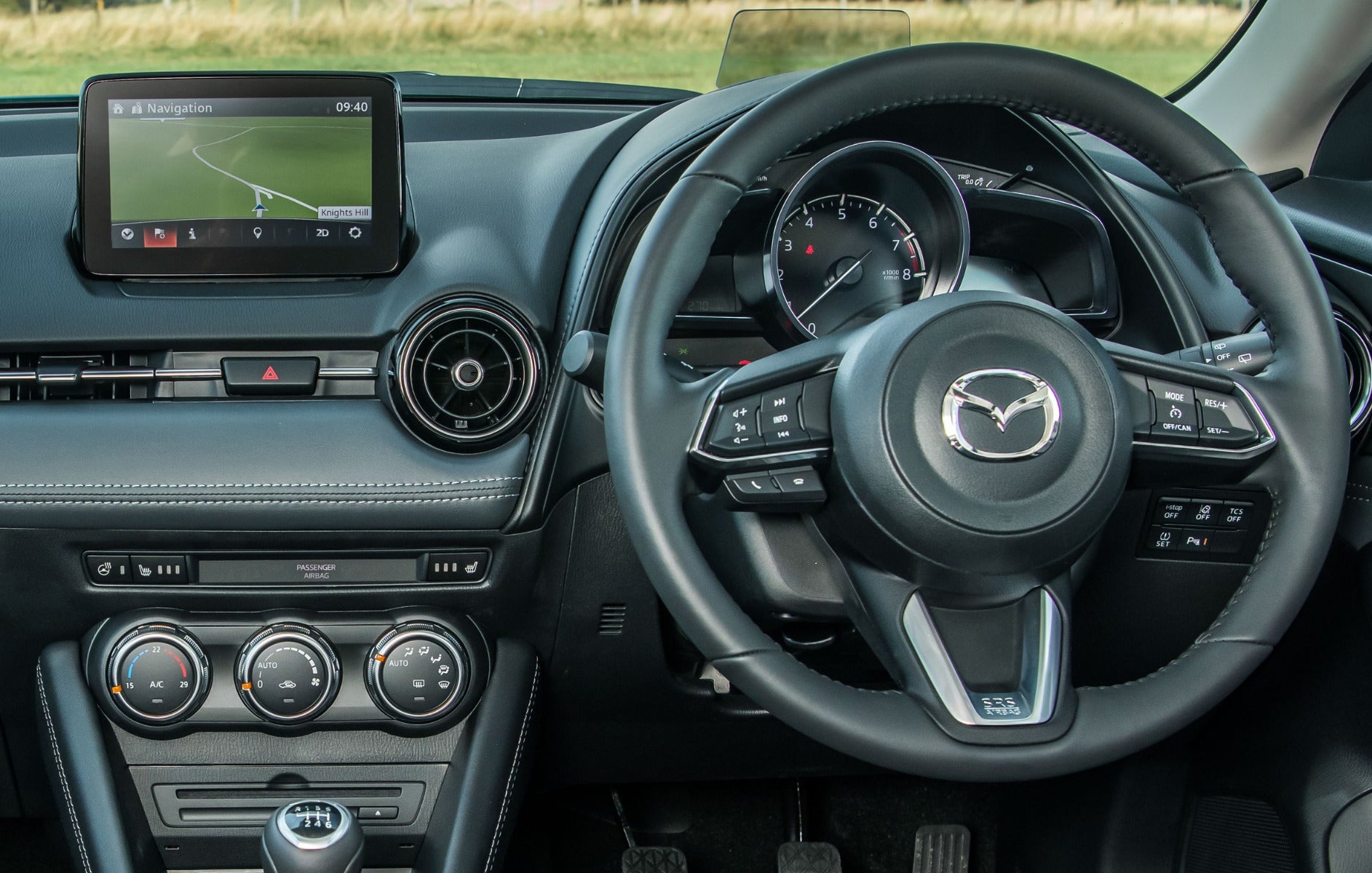 Mazda2 2018- 2022 Head Unit Sat Navigation Touch Screen Digitzer Display Media Unit Replacement