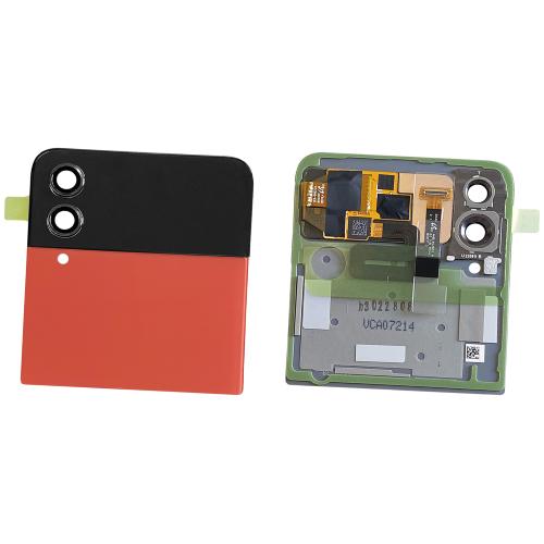 Samsung Galaxy Z Flip4 5G SM-F721 Bespoke Red Outer Small Front Lcd Screen Display 100% Original Genuine From Samsung