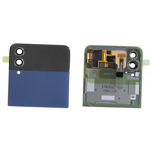 Samsung Galaxy Z Flip4 5G SM-F721 Bespoke Navy Outer Small Front Lcd Screen Display 100% Original Genuine From Samsung