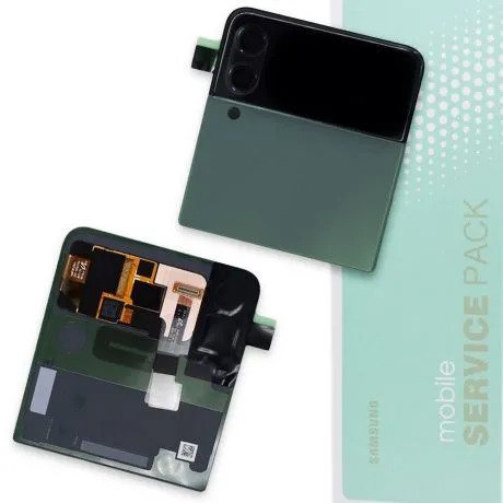 Samsung Galaxy Z Flip3 5G SM-F711 Green Outer Small Front Lcd Screen Display 100% Original Genuine From Samsung