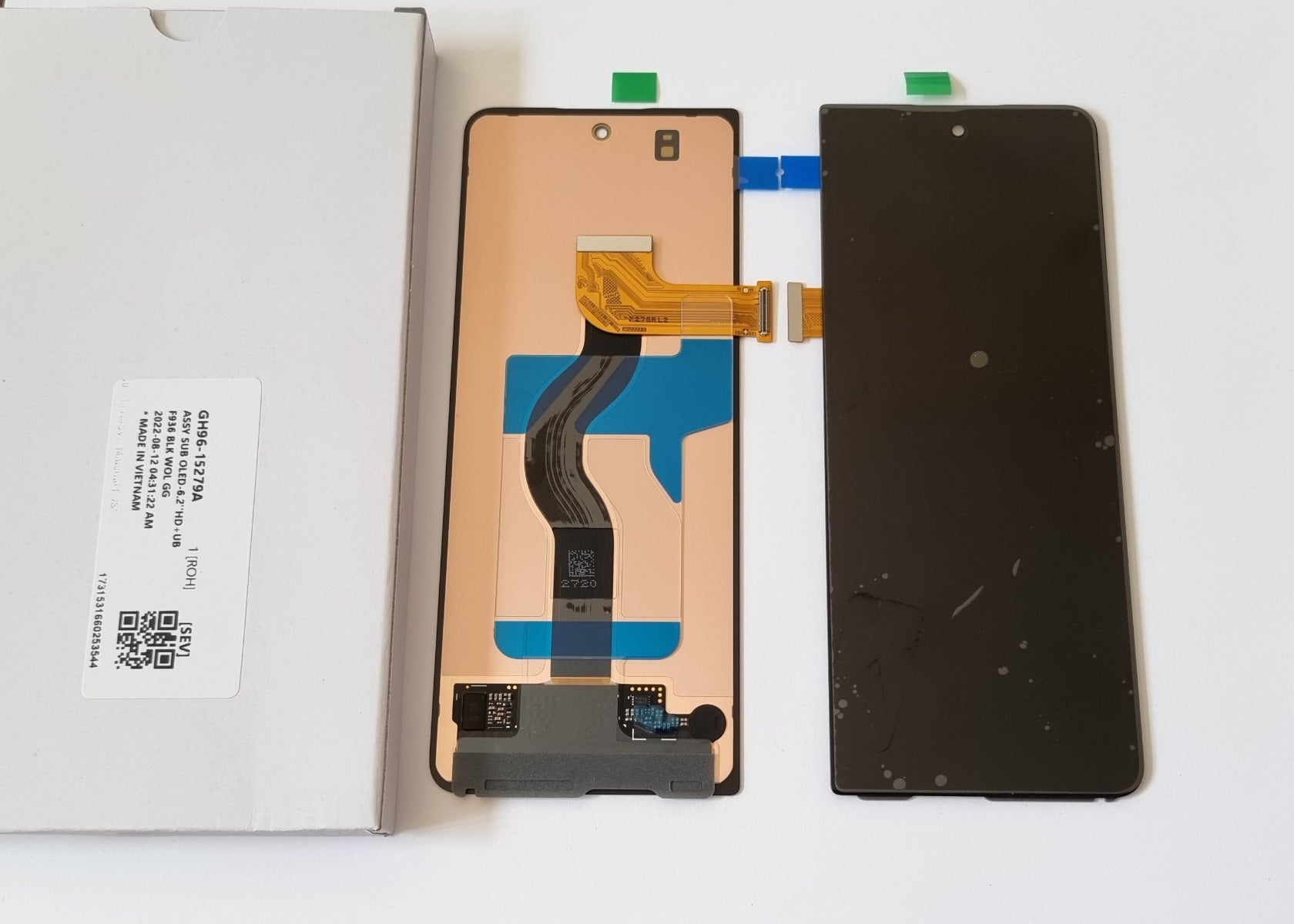 Samsung Galaxy Z Fold4 5G SM-F936 Outer Small Front Lcd Screen Display 100% Original Genuine From Samsung