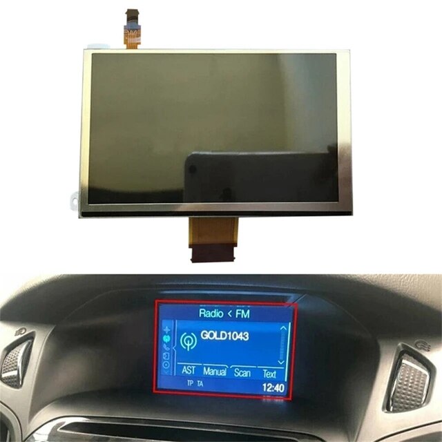 Ford 2008 - 2018 Lcd Screen Display Head Unit Sat Nav Original Replacement 5 inch MFD