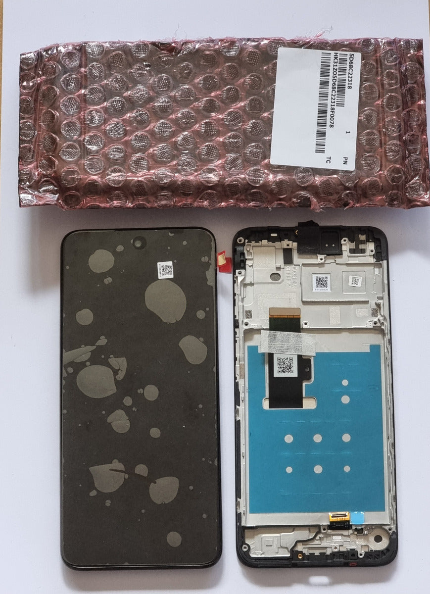 Motorola G13 XT2331 Lcd Touch Screen Display Complete Original Genuine Black Replacement