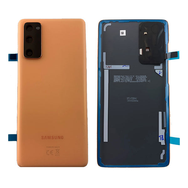Samsung Galaxy S20 FE SM-G780F G781 Battery Cover Back Housing Fascia 100% Original Genuine From Samsung UK Cloud Orange