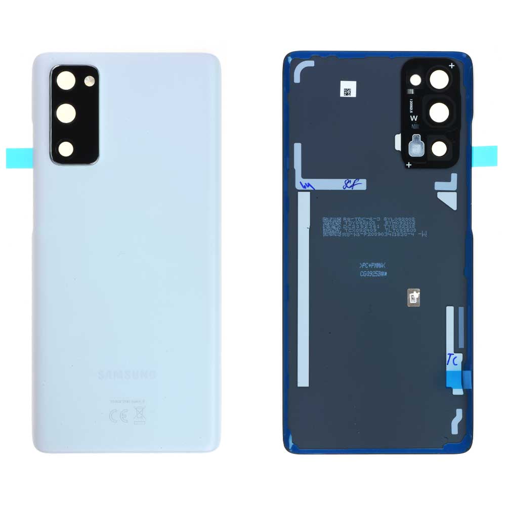 Samsung Galaxy S20 FE SM-G780F G781 Battery Cover Back Housing Fascia 100% Original Genuine From Samsung UK Cloud White