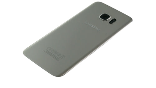 14 DAY Samsung Galaxy S7 Edge G935F Battery Cover Back Housing Fascia 100% Original Genuine Silver LIKE NEW