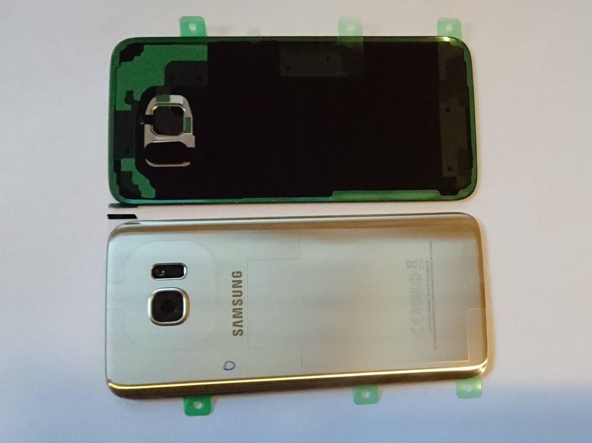 Samsung Galaxy S7 Edge G935F Battery Cover Back Housing Fascia 100% Original Genuine From Samsung UK Gold
