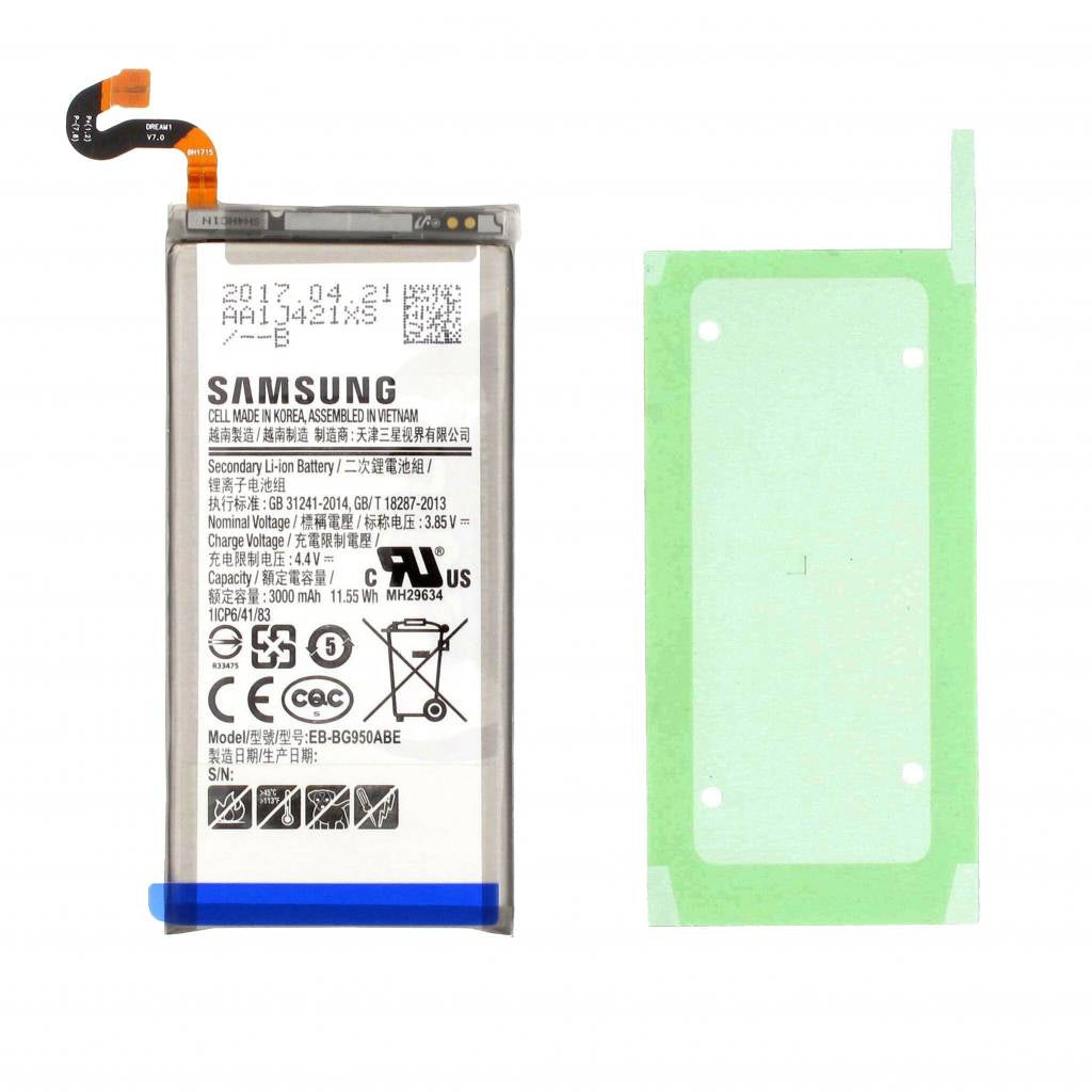 Samsung Galaxy S8 S8 G950F Battery 3500 mAh 100% Original Genuine Replacement Bought From Samsung UK Service