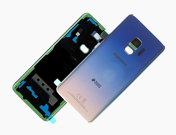 Samsung Galaxy S9 G960F Battery Cover Back Housing Fascia 100% Original Genuine Duos Dual Sim Polaris Blue