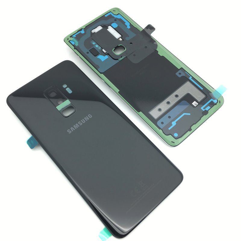 14 DAY Samsung Galaxy S9+ G965F S9 Plus Battery Cover Back Housing Fascia 100% Original Genuine Black LIKE NEW