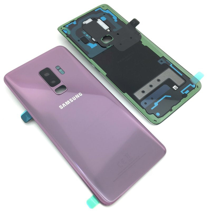 14 DAY Samsung Galaxy S9+ G965F S9 Plus Battery Cover Back Housing Fascia 100% Original Genuine Violet Lilac Purple LIKE NEW